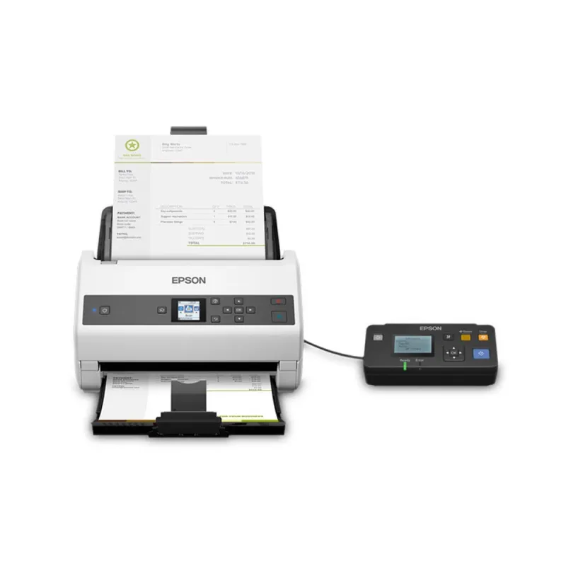 Escáner Epson WorkForce DS-870 - 65ppm - 600dpi - USB 3.0 - Dúplex - Blanco - B11B250201