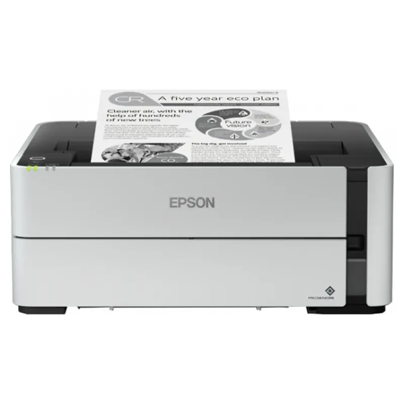 Impresora Epson EcoTank M1180 - 39 ppm Negro - Tinta Continua - Wi-Fi - Ethernet - USB - Dúplex - C11CG94301