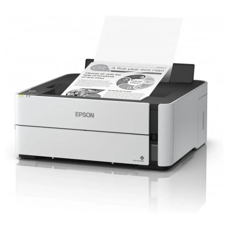 Impresora Epson EcoTank M1180 - 39 ppm Negro - Tinta Continua - Wi-Fi - Ethernet - USB - Dúplex - C11CG94301