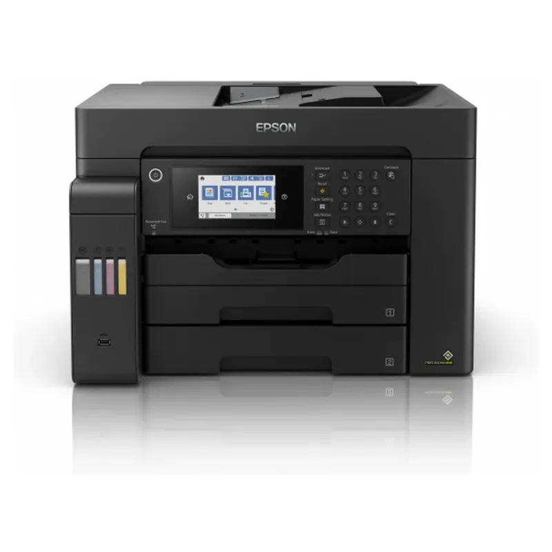 Multifuncional Epson EcoTank L15150 - 25ppm Negro - 12ppm Color - Tinta Continua - USB - RJ-45 - Wi-Fi - Duplex - C11CH72301