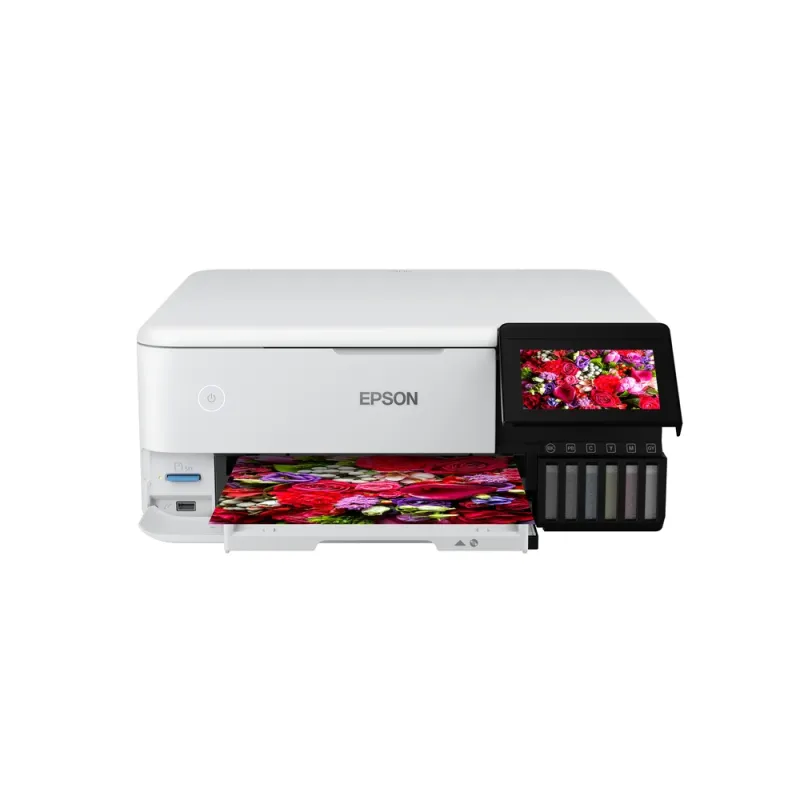 Multifuncional Epson EcoTank L8160 - 16 ppm Negro - 12 ppm Color - Tinta Continua - Wi-Fi - Ethernet - USB - C11CJ20301
