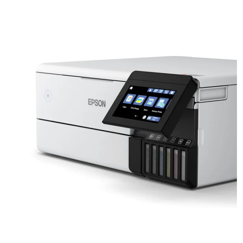 Multifuncional Epson EcoTank L8160 - 16 ppm Negro - 12 ppm Color - Tinta Continua - Wi-Fi - Ethernet - USB - C11CJ20301