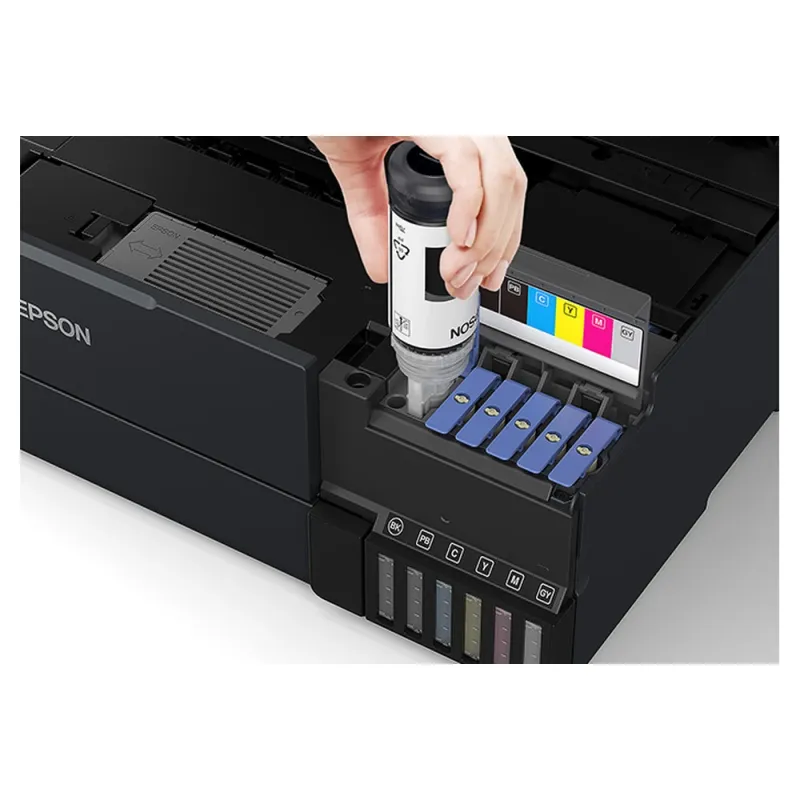 Impresora Epson EcoTank L8180 - 32ppm Negro - 32ppm Color - Tinta Continua - Wi-Fi - Ethernet - USB - Dúplex - C11CJ21301