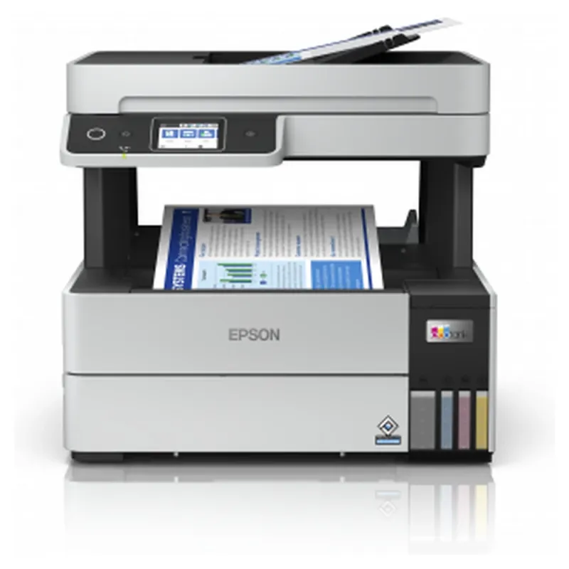 Multifuncional Epson EcoTank L6490 - 17ppm/9.5ppm - Negro/Color - Tinta Continua - Wi-Fi - Ethernet - USB - Dúplex - C11CJ88301