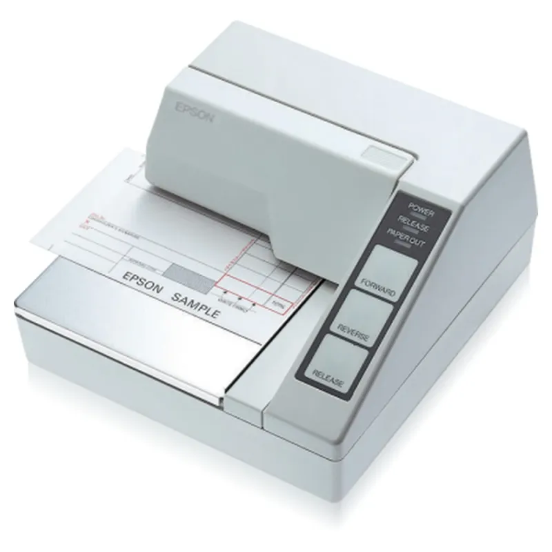 Impresora De Cheques Epson Tm U295 272 Matriz Serial Sin Fuente Blanco - C31C163272