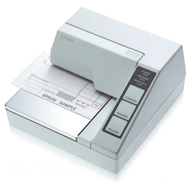 Impresora De Cheques Epson Tm U295 272 Matriz Serial Sin Fuente Blanco - C31C163272
