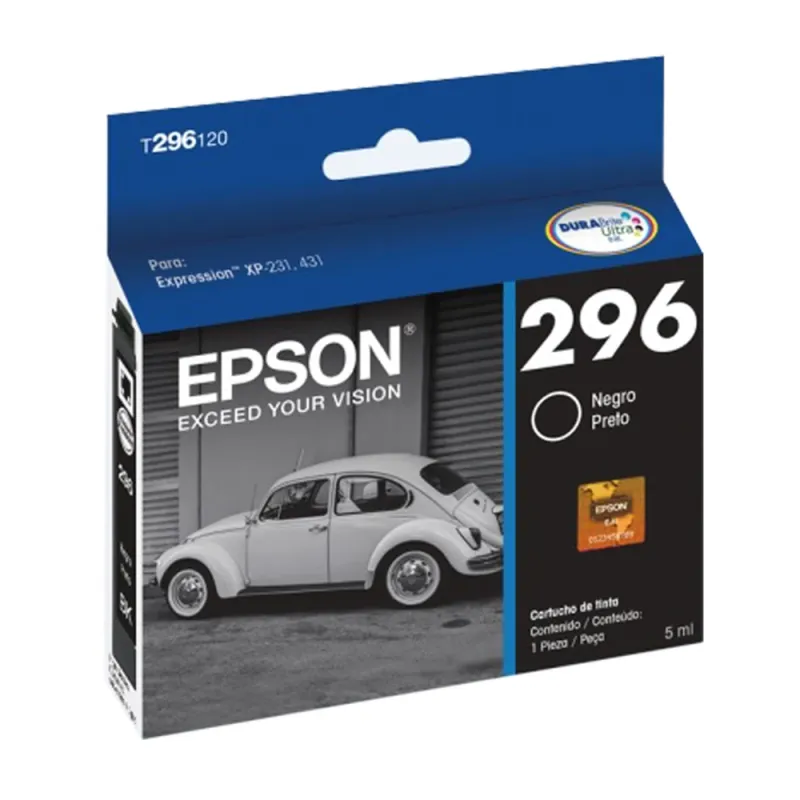 Tinta Epson 296 Negro 5Ml - T296120-AL
