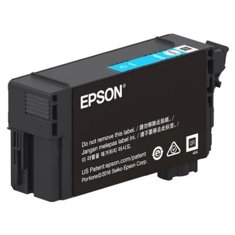 Tinta Epson UltraChrome XD2 - Cyan - 110ml - T41W220