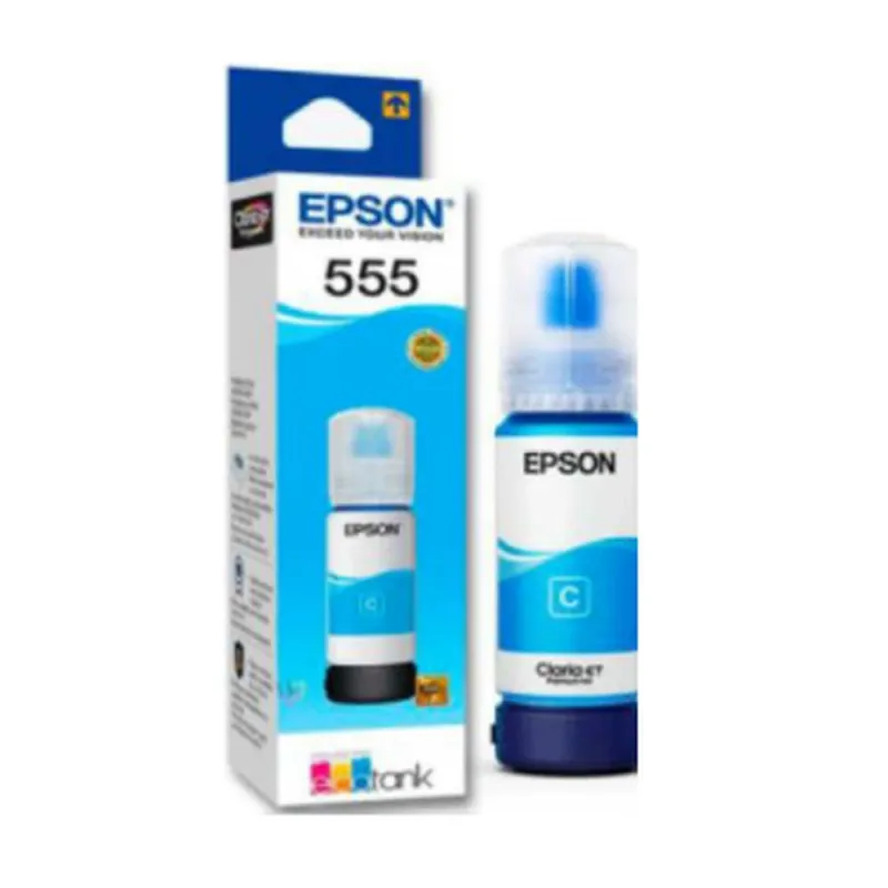Tinta Epson T555 - Cian - T555220-AL