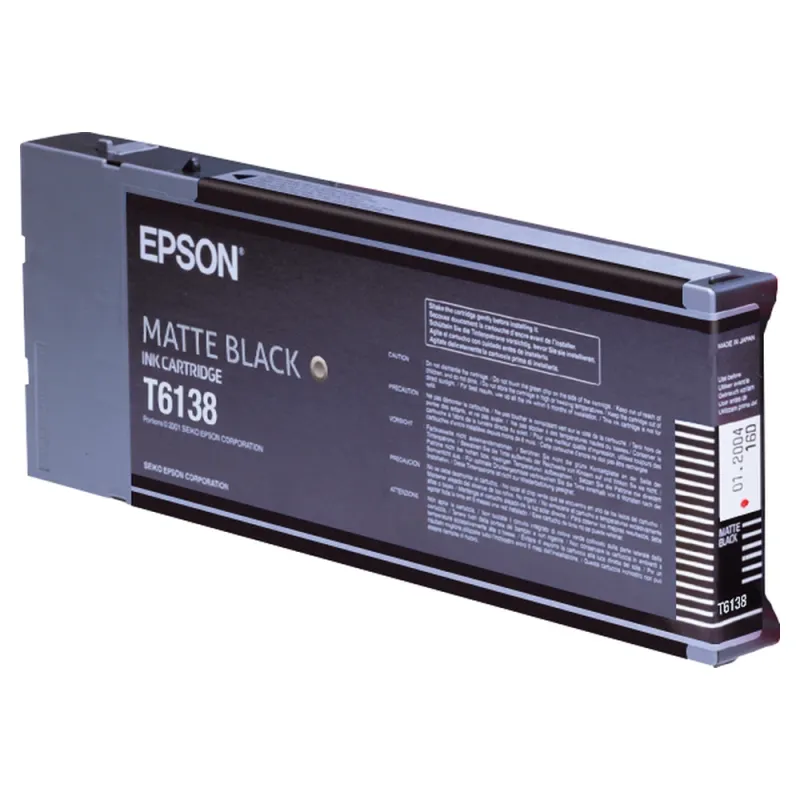 Tinta Epson T613800 - Negro Mate - 110ml - T613800