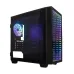 Gabinete Gamer Game Factor CSG560 Optical - ATX/Micro ATX/Mini ITX - Panel Lateral - Negro - CSG560