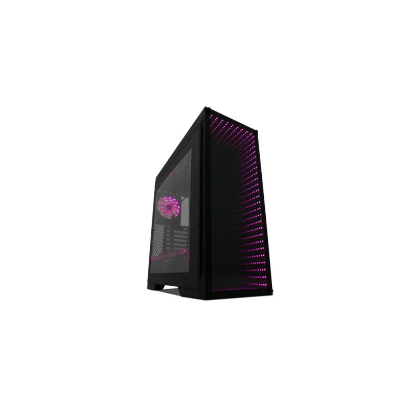 Gabinete Gamer Vorago Game Factor Csg601 Torre Atx 1X Ventilador Trasero Panel Lateral - CSG601