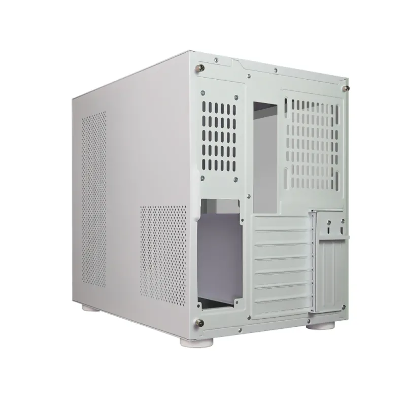 Gabinete Gamer Game Factor CSG700 - Torre - ATX/Micro-ATX/ITX/E-ATX - Panel Lateral - Blanco - CSG700