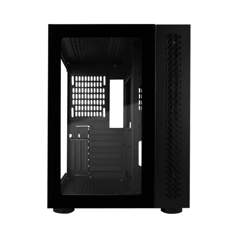 Gabinete Gamer Game Factor CSG700 - ATX/EATX/M-ATX/ITX - Panel Lateral - Negro - CSG700-BK