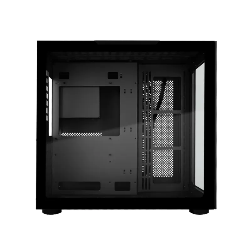 Gabinete Gamer Game Factor CSG700 - ATX/EATX/M-ATX/ITX - Panel Lateral - Negro - CSG700-BK