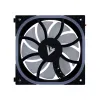 Ventilador Game Factor FG500 - 120mm - 1900 RPM - Negro - FG500-BK