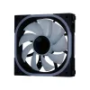 Ventilador Game Factor FG500 - 120mm - 1900 RPM - Negro - FG500-BK