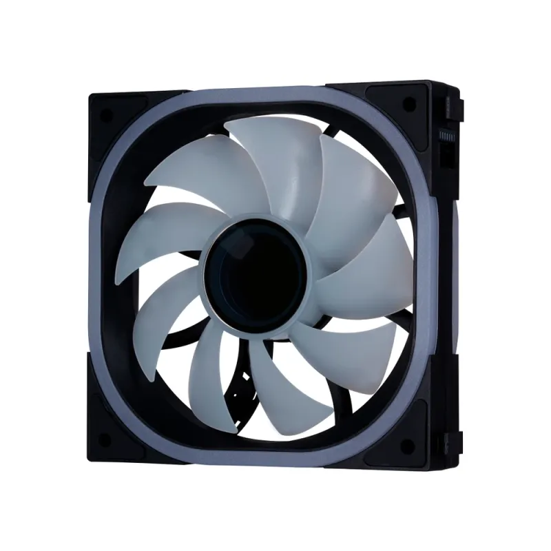 Ventilador Game Factor FG500 - 120mm - 1900 RPM - Negro - FG500-BK