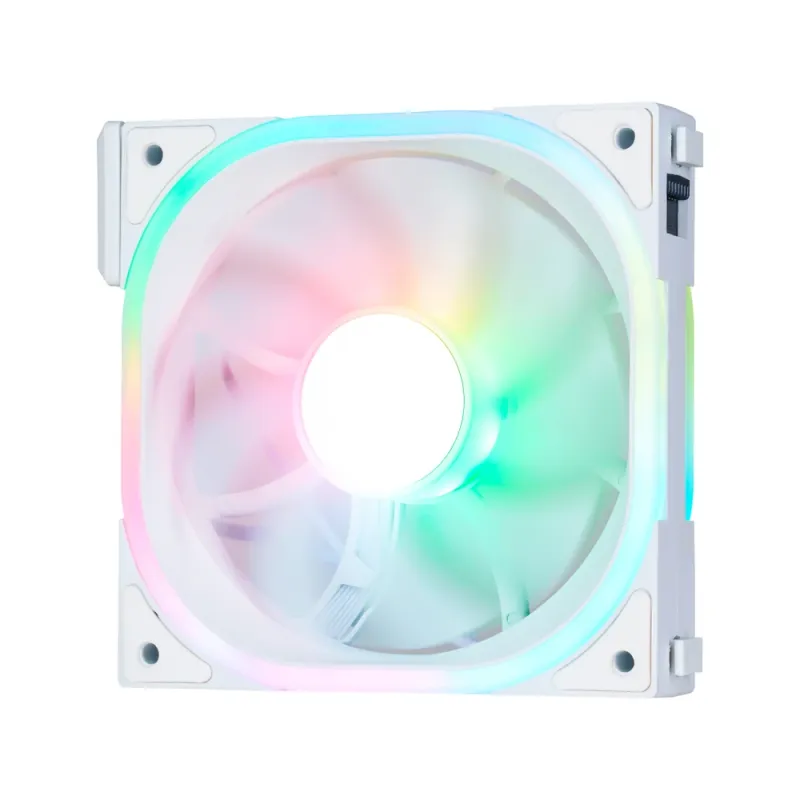 Ventilador Game Factor FG500 - 120mm - 1900 RPM - Blanco - FG500-WH