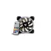 Kit de Ventiladores Game Factor Optical - 120mm - 12V - 1500 RPM - RGB - FKG400
