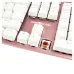 Teclado Gamer Game Factor Kbg400 Alámbrico Multimedia Rgb Blanco Switch Rojo - KBG400-PK-RD