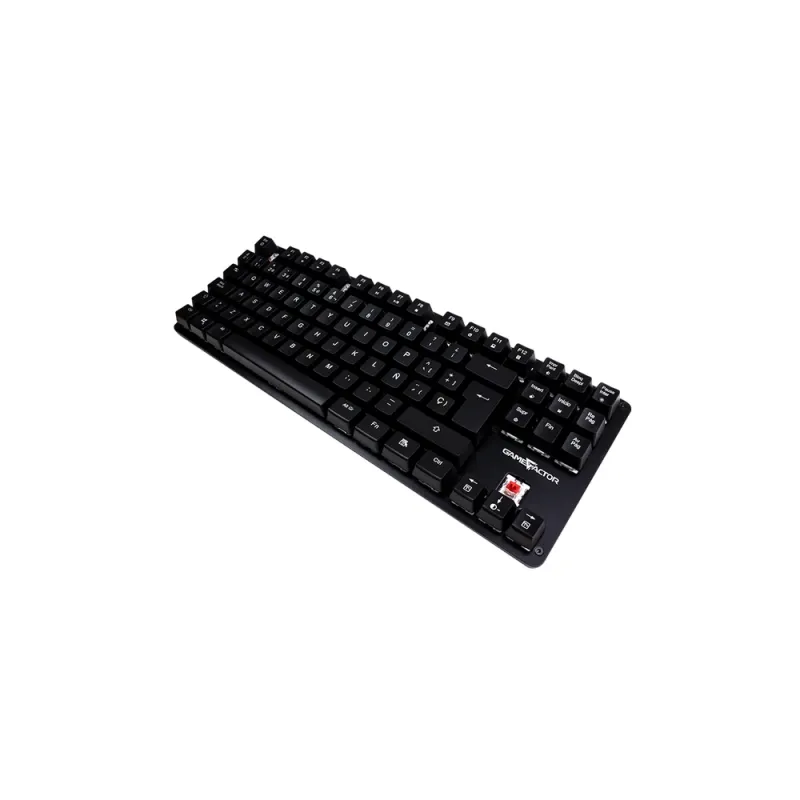 Teclado Mecánico Vorago Game Factor Kbg500 Alámbrico Usb Switch Azul Rgb Negro - KBG500-BL