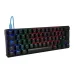 Teclado Gamer Game Factor KBG560 - Alámbrico - Español - RGB - Gateron rojo o azul - KBG560-BL