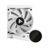 Enfriamiento Líquido Game Factor LQG501 - 1 Ventilador - 1500 RPM - RGB - Blanco - LQG501-WH