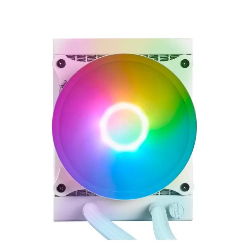 Enfriamiento Líquido Game Factor LQG501 - 1 Ventilador - 1500 RPM - RGB - Blanco - LQG501-WH