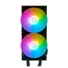 Enfriamiento Líquido Game Factor LQG601 - 2 Ventiladores - 2550 RPM - ARGB - LQG601-BK