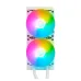 Enfriamiento Líquido Game Factor LQG601 - 2 Ventiladores - 2550 RPM - ARGB - Blanco - LQG601-WH