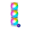 Enfriamiento Líquido Game Factor LQG700 - 3 Ventiladores - 2550 RPM - ARGB - Blanco - LQG700-WH