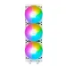 Enfriamiento Líquido Game Factor LQG700 - 3 Ventiladores - 2550 RPM - ARGB - Blanco - LQG700-WH Enfriamiento Líquido Game Factor LQG700 - 3 Ventiladores - 2550 RPM - ARGB - Blanco - LQG700-WH
