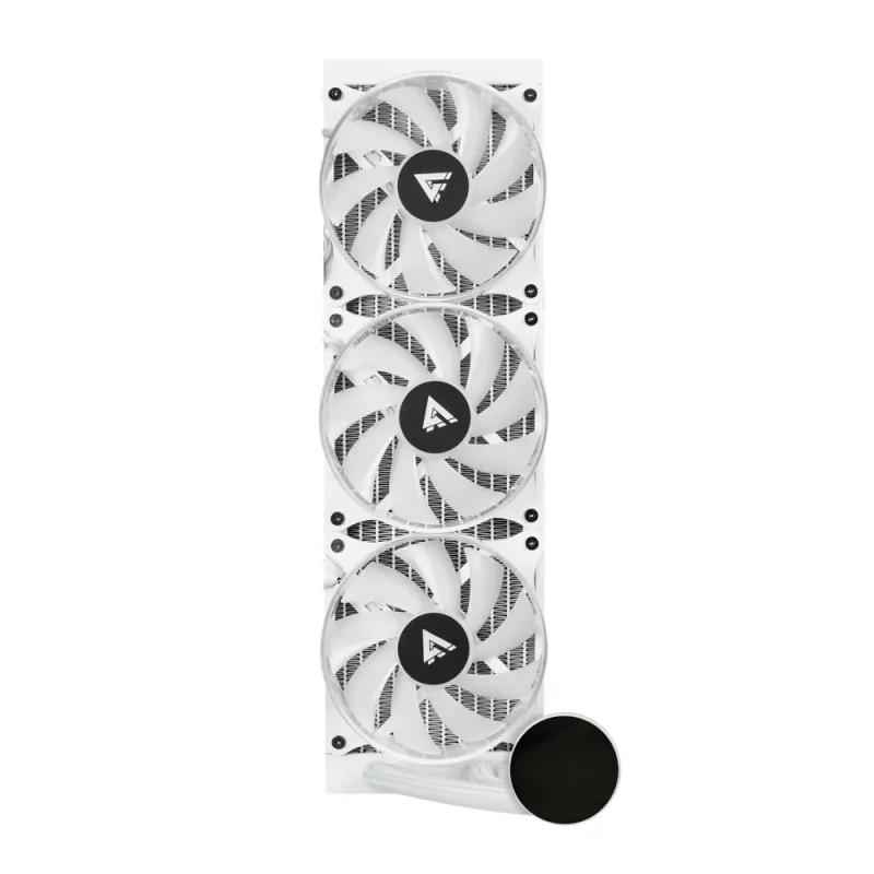Enfriamiento Líquido Game Factor LQG700 - 3 Ventiladores - 2550 RPM - ARGB - Blanco - LQG700-WH