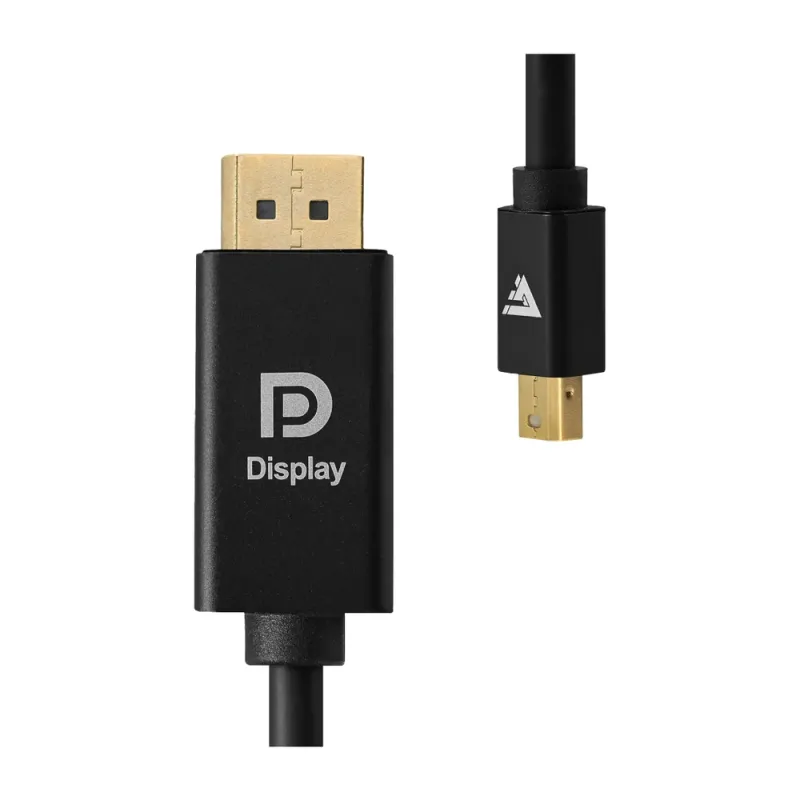 Cable Game Factor MDTD400 - Mini DisplayPort a DisplayPort - 4K - 2 Metros - MDTD400