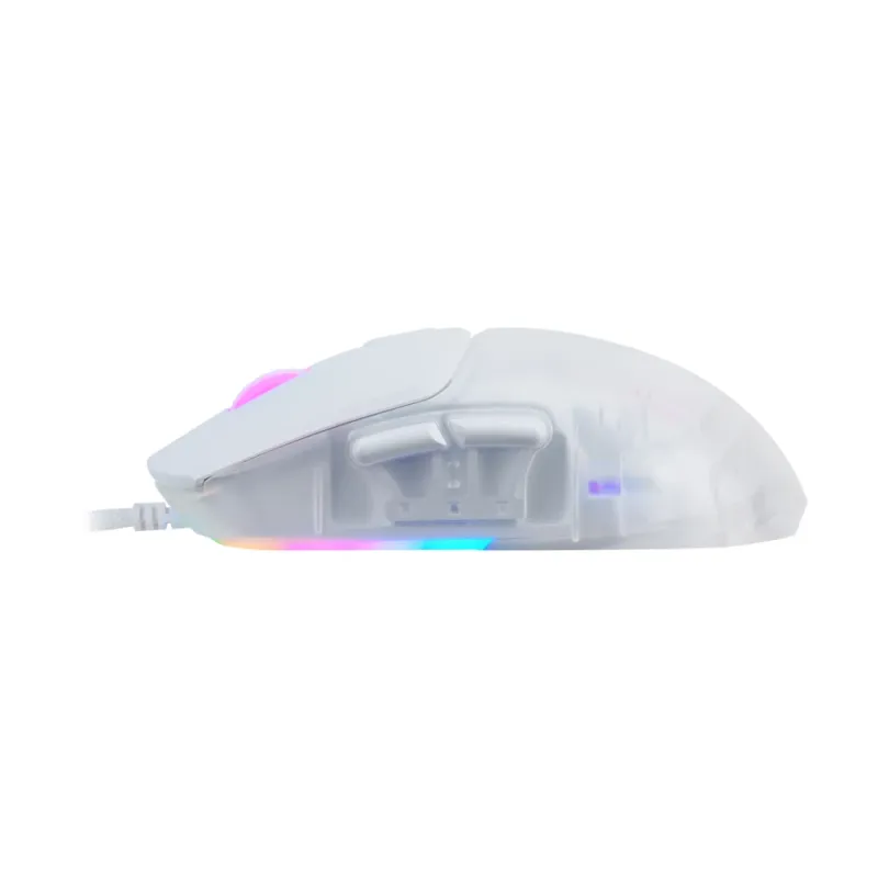 Mouse Gamer Game Factor MOG530 - Alámbrico - USB - RGB - Blanco - MOG530-WH