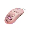 Mouse Gamer Game Factor Mog601 Alámbrico 7 Botones Rgb Rosa - MOG601-PK