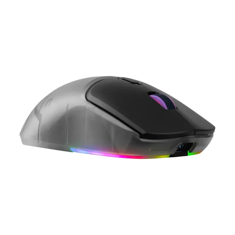 Mouse Gamer Game Factor MOW700 - Inalámbrico - USB - RGB - Negro - MOW700-BK