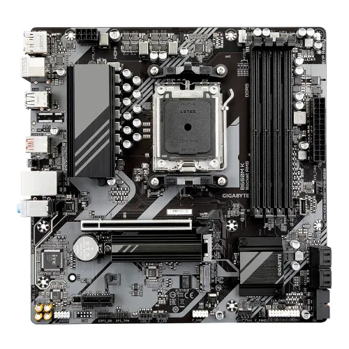 Tarjeta Madre Gigabyte B650M K - Socket AM5 - 4x DDR5 - 4800/6800(OC)/8000(OC) MT/s - HDMI - DisplayPort - B650M K