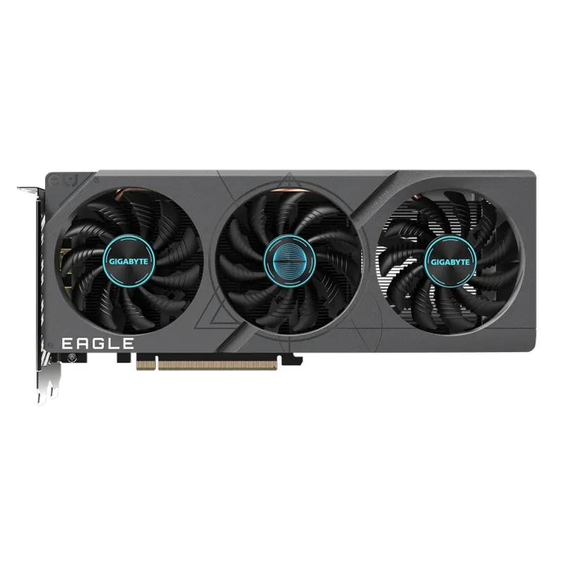 Tarjeta de Video Gigabyte GeForce RTX 4060 EAGLE OC 8G - 8GB - 128-bit - PCI-E 4.0 - GDDR6 - HDMI - DisplayPort - GV-N4060EAGLE OC-8GD