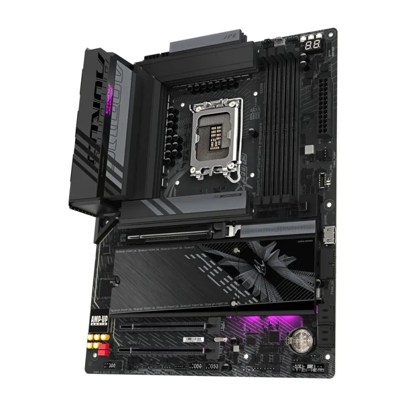 Tarjeta Madre Gigabyte Z890 AORUS ELITE WIFI7 - Socket 1851 - 4xDDR5 - 5600/7600(OC)/9200(OC)MHz - DisplayPort - ATX - Z890 A ELITE WIFI7