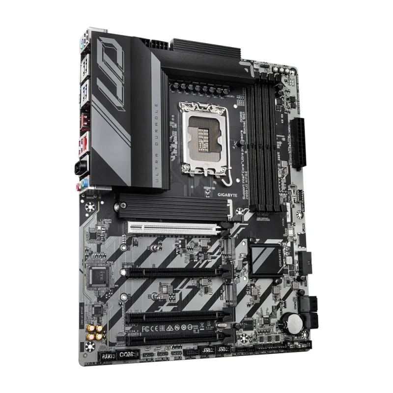 Tarjeta Madre Gigabyte Z890 UD WIFI6E - LGA1851 - 4x DDR5 - 5600/6400/9200(O.C)MHz - DisplayPort - USB - ATX - Z890 UD WIFI6E