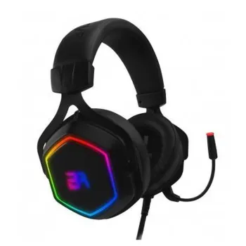 Diadema Gamer Balam Rush Hesix Alámbrico Micrófono Rgb - BR-929776