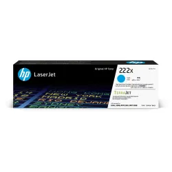 Cartucho de Toner HP 222X - Cian - LaserJet - Original (W2221X) - W2221X Cartucho de Toner HP 222X - Cian - LaserJet - Original (W2221X) - W2221X