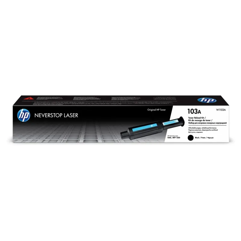 Cartucho de Tóner HP 103A - Negro - Neverstop - W1103A