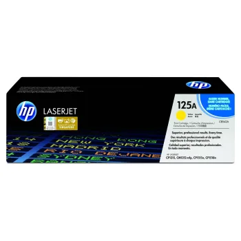 Cartucho De Tóner Hp 125A Amarillo Laserjet Original (Cb542A) - CB542A