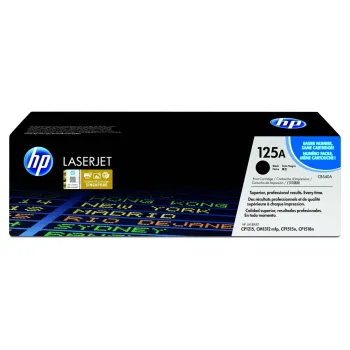 Cartucho De Tóner Hp 125A Negro Laserjet Original (Cb540A) - CB540A