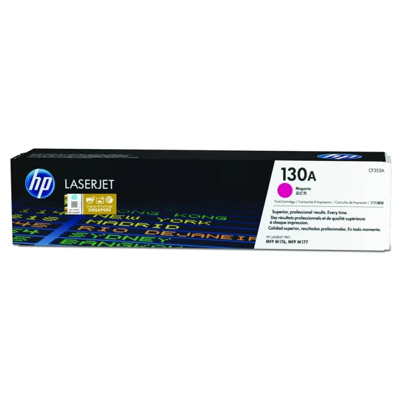 Cartucho De Tóner Hp 130A Magenta Laserjet Original (Cf353A) - CF353A