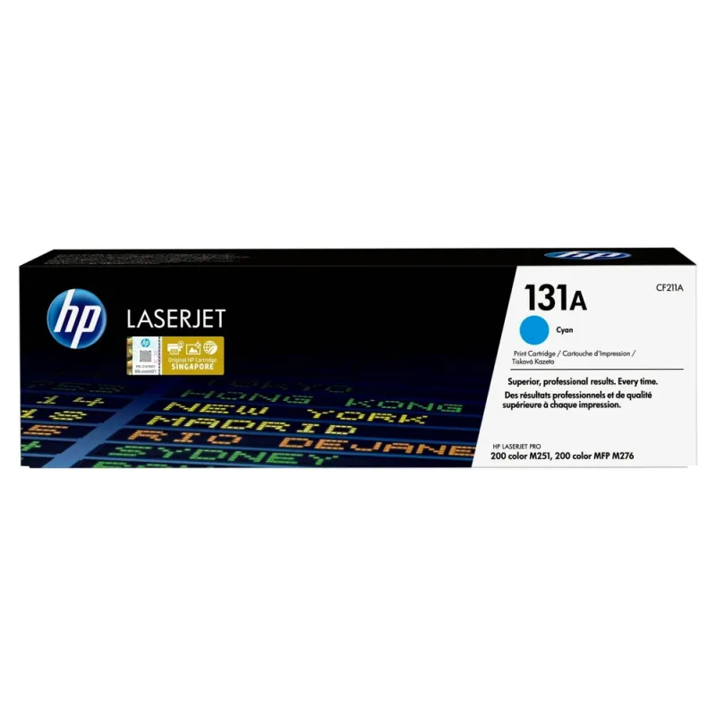 Cartucho De Tóner Hp 131A Cian Laserjet Original (Cf211A) - CF211A