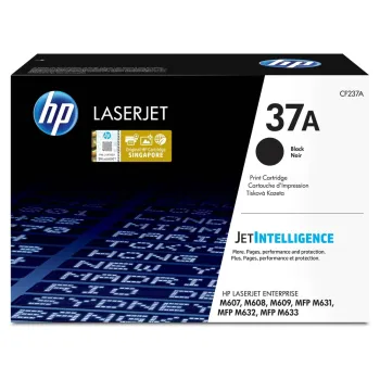 Cartucho De Tóner Hp 37A Negro Laserjet Original (Cf237A) - CF237A